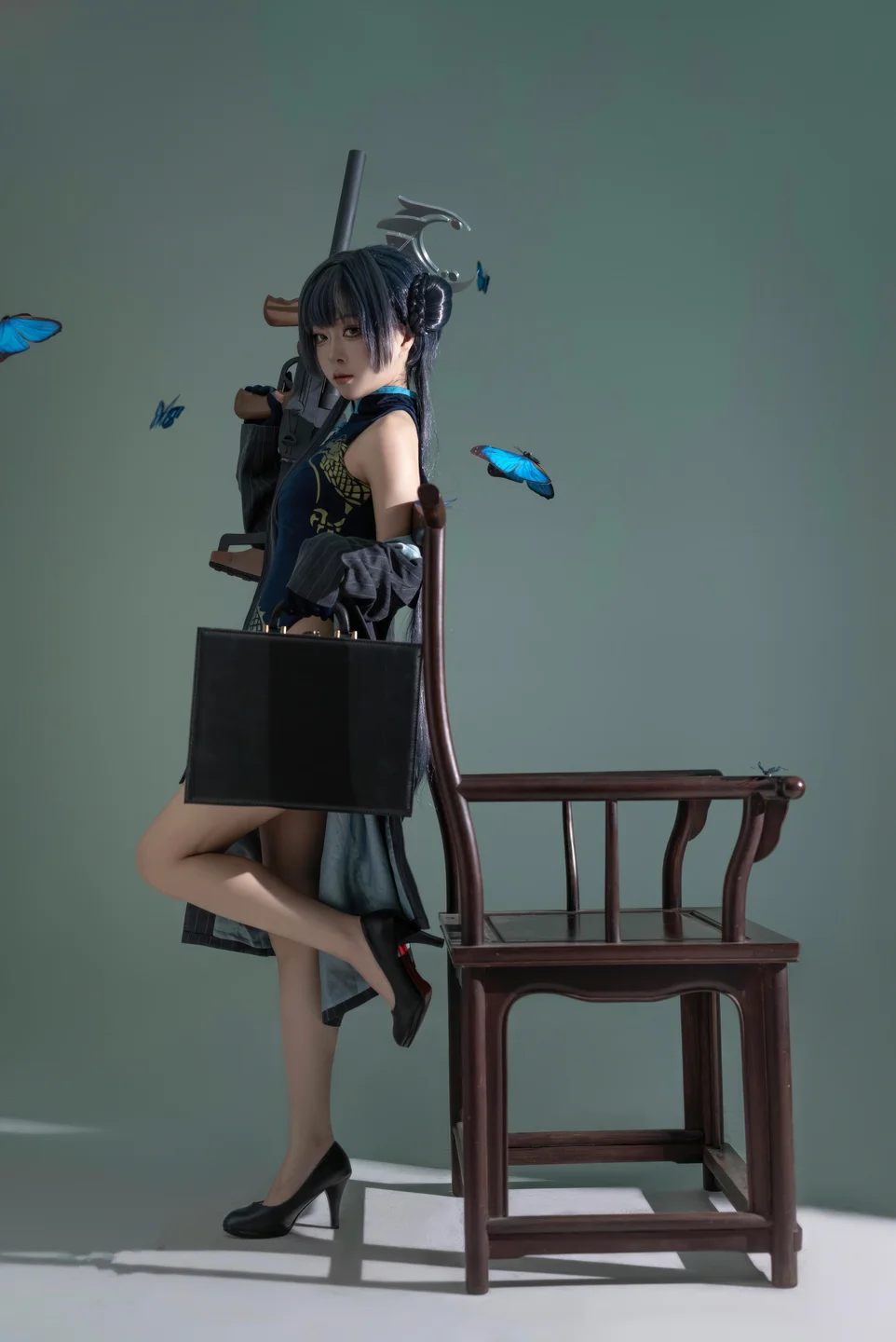 矢量鱼 - No.024 蔚蓝档案·龙华妃咲 [24P-238MB]